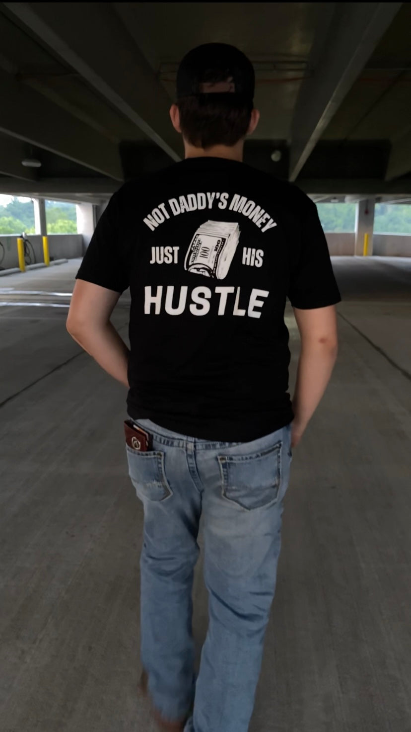 hustler raised tee