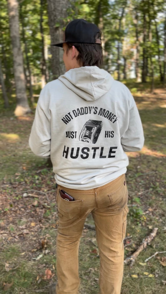 Hustler raised hoodie